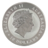 Image 2 : 10oz Australia 2011 $10 Australian Kookaburra .999 Fine Silver Round (Tax Exempt)