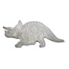 Image 3 : Solomon Islands Silver 2022 $5 Dinosaurs of North America: Triceratops Fine Silver Coin (Tax Exempt)