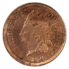 Image 1 : USA 1864 Indian Cent Variety 3 No L Choice BU RD & BN (lightly cleaned)