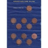 Image 4 : 1-cent 1858-1920 Bulk Collection in Blue Whitman 'Canadian Large Cents' Album. 32pcs.
