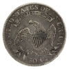 Image 1 : USA Silver 1813 Capped Bust Half Dollar VF-EF (Scratched)