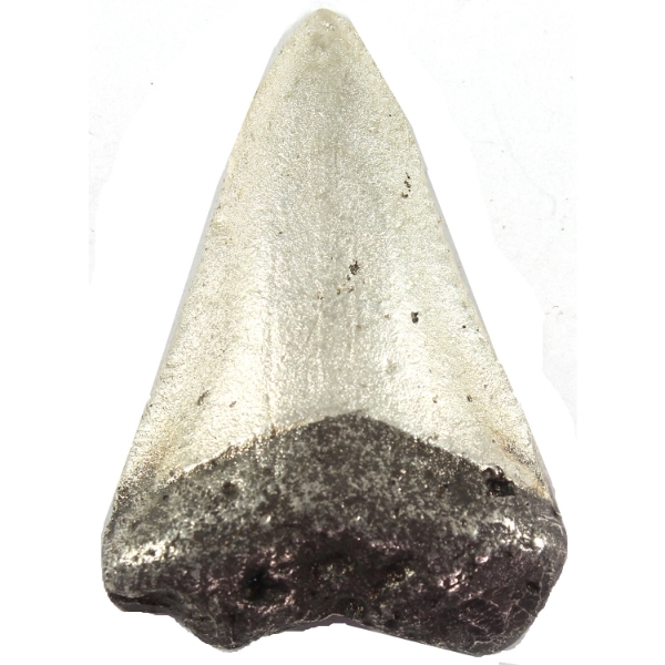 2.138oz Unknown Refiner Shark Tooth .999 Fine Silver Ingot (Tax Exempt)