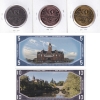 Image 2 : Stratford Coin Club 1960-2025 65th Anniversary Note and Medal Set - 2x Notes & 3x Medals. 5pcs.