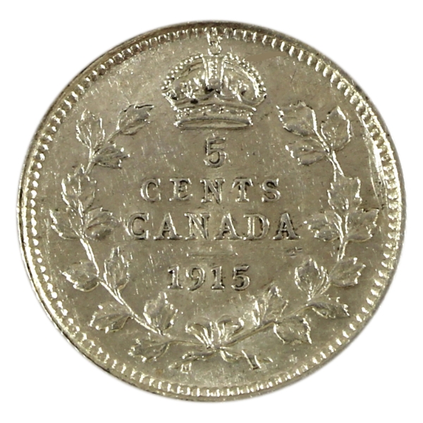 5-cent 1915 AU