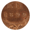 Image 2 : 1-cent 1899 Repunched Last 9 Choice BU RD & BN