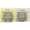 Image 2 : Silver $1 1954 & 1955 ICCS MS64. 2pcs.