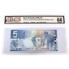 Image 1 : BC-67bA 2006 $5 BCS GEM UNC66 Original Jenkins-Carney AAD Replacement Printed in 2009 SN:AAD2439740