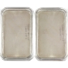 Image 2 : 2x 1oz Unknown Refiner c. 1980s Silver Bullet 1oz .999 Silver Bars. 2pcs. (Tax Exempt)