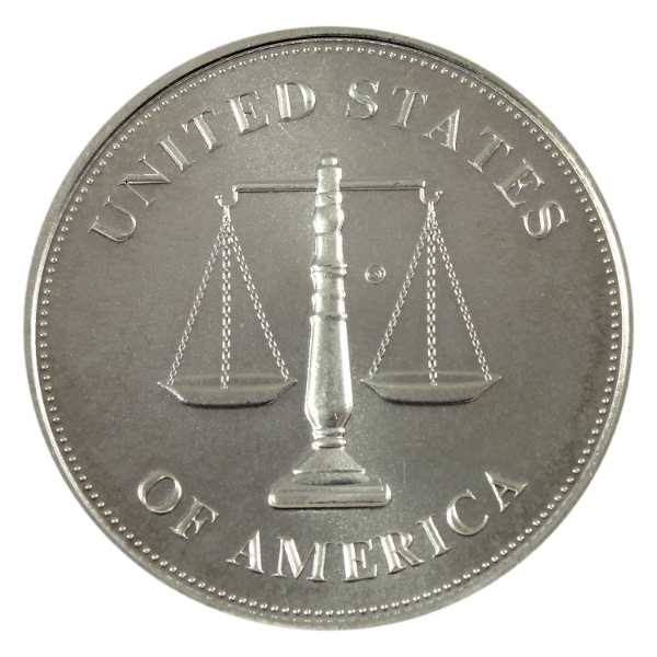 1oz Johnson Matthey Modern USA .999 Silver Round (Tax Exempt)