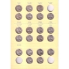Image 3 : USA Jefferson Head Nickels 1938-1964 Bulk Collection in "Library of Coins" Album. 62pcs. 