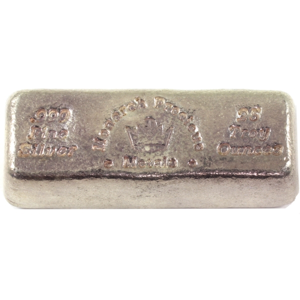 25oz MPM .999 Fine Silver Bar (Tax Exempt)