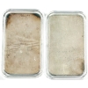 Image 2 : 2x 1oz Johnson Matthey c.1979 .999 Silver Bars, Blank Back. 2pcs. (Tax Exempt)