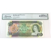 Image 1 : BC-50aS 1969 $20 Specimen Legacy GEM UNC65 PPQ Beattie-Rasminsky SN: EA0000000 237