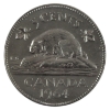 Image 2 : 5-cent 1964 Extra Waterline ICCS MS64