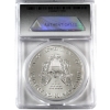 Image 2 : 1oz USA 2018 $1 Silver Eagle ANACS MS70 .9993 Fine Silver Coin (Tax Exempt)
