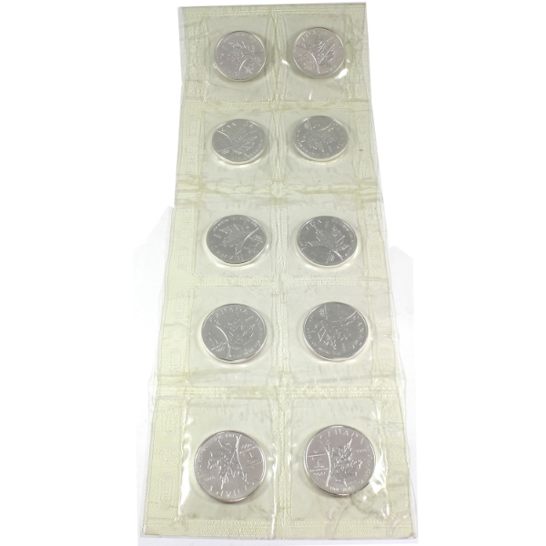 10x 1oz 2008 $5 Olympic Commemorative SML .9999 Fine Silver in Sealed Sheet. 10pcs (Tax Exempt)