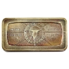 Image 2 : Wellings Mint 1972 The Atlantic Provinces Sterling Silver Art Bar w/ Original Box and Pouch
