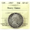 Image 1 : 50-cent 1967 SP67 HC 