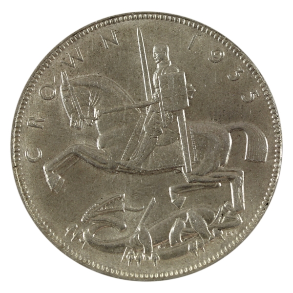 Great Britain Silver 1935 Crown Choice BU
