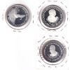 Image 2 : 1980 & 1982 Alberta Silver Trade Tokens. 3pcs.