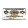 Image 16 : Manhattan Silver Mining Co 1870's Austin, NV Legacy CUNC64 to GEM UNC66 Remainder Banknotes. 4pcs. 