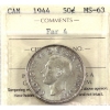 Image 1 : 50-cent 1944 Far 4 ICCS MS63