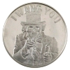 Image 1 : Scarce! Silver Shield 2015 1oz Revolution Evolution 'Slave Uncle' Fine Silver Proof Round