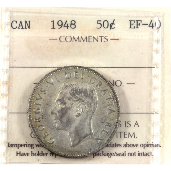 50-cent 1948 ICCS EF40 