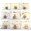 Image 1 : 10-cent 2001P, 2002P, 2003P, 2005P, 2006P, 2006 RCM Logo, 2007, 2008 & 2009 ICCS MS66. 9pcs.