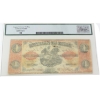 Image 2 : 125-12-06 1861 $1 Bank of Clifton Legacy Choice AU58 Brown Fully Engraved Date Check Letter A