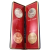 Image 1 : Set of 4 PEI Confederation Centennial Medallions in Case