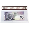 Image 2 : RADAR BC-68b-N1-iii 2005 $10 3 Digit RADAR BCS CUNC64 Original Jenkins-Carney, Printed in 2008 