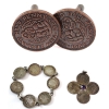 Image 1 : Great Britain Coin Bracelet, Pendant and New Zealand Half Penny Cufflinks. 3pcs