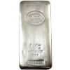 Image 1 : 1 Kilo JBR Recovery .999 Fine Silver Bar (Tax Exempt)