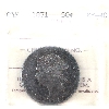 Image 1 : 50-cent 1871 ICCS EF40. Some Light Rainbow Toning on Reverse