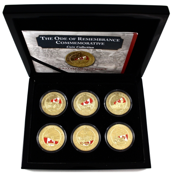 2014 The Ode of Remembrance Commemorative Coin Collection Gold Plated
