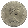 Image 2 : Nickel $1 1980 Doubling on all Letters on Obverse AU