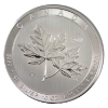 Image 1 : 10oz 2017 $50 Magnificent Maple Leaves .9999 Fine Silver Coin (Tax Exempt)