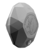 Image 4 : 2023 $50 Forevermark Black Label Oval Diamond-Shaped Fine Silver Coin (Tax Exempt)