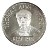 Image 14 : Chase Commemorative Society 1960's The First Ten .999 Silver Proof Commemoratives Medallions