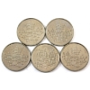 Image 1 : Group Lot of 5x Royal Canadian Mint Tokens "Bubble Maple Leaf" Design. 5pcs.