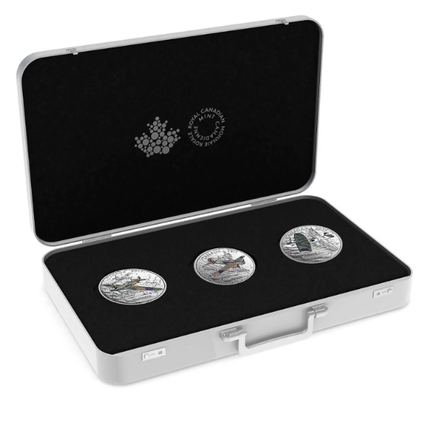 2017 $20 Aircraft of WWII 3-Coin Set in Deluxe Case (Tax Exempt)