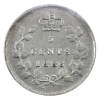 Image 2 : 5-cent 1886 Small 6 ICCS AU50