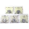 Image 1 : 25-cent 1955, 1956, 1958, 1959, & 1960 ICCS PL66 Cameo. 5pcs. 