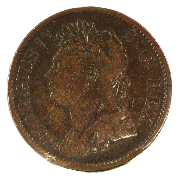 Ireland 1822 1/2 Penny VF30