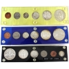 Image 1 : 1957, 1958 & 1959 Year Sets in Plastic Holders. 3 Sets.