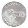 Image 1 : 1/2oz Lasqueti Mint 2008 Raven .999 Fine Silver Proof Coin Encapsulated with COA *Rare!*