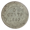 Image 2 : Newfoundland 5-cent 1888 Obverse 3 ICCS VF30