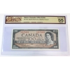 Image 1 : BC-43b 1954 $100 Modified Portrait BCS AU55 Original Beattie-Rasminsky Changeover SN: B/J3576323