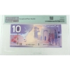 Image 2 : RADAR BC-68a 2005 $10 4 Digit RADAR PMG CUNC64 EPQ Jenkins-Dodge SN: BTH9253529 Printed in 2007